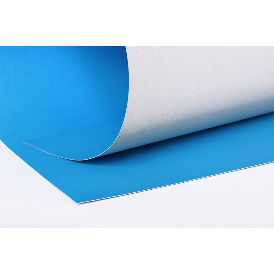 PP310 สีฟ้าอ่อน กระดาษโปสเตอร์แข็งสีหน้าเดียว 52X77 ซม. แพ็ค 10 แผ่น