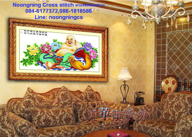 วิว ชุดปักครอสติช พิมพ์ลาย ครอสติสจีน งานฝีมือ DIY