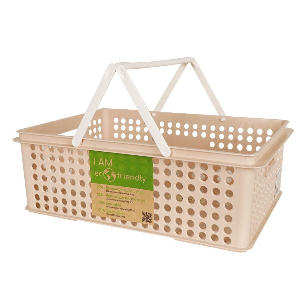 กล่องซ้อนได้ 5080M FRIENDLY สีเบจ