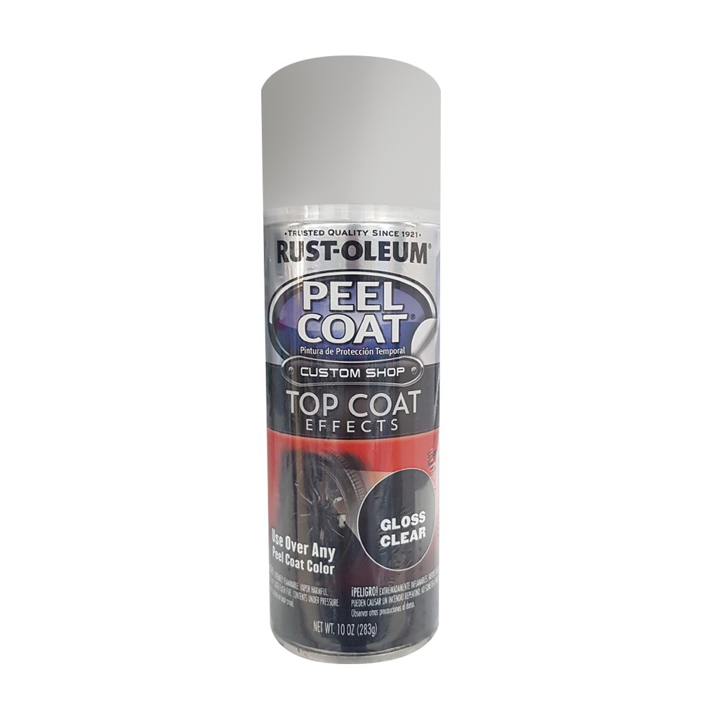 สีพ่น อุปกรณ์ก่อสร้าง สีกระป๋อง สีสเปรย์ RUST-OLEUM PEEL COAT GLOSS CLEAR #4638 11 ออนซ์