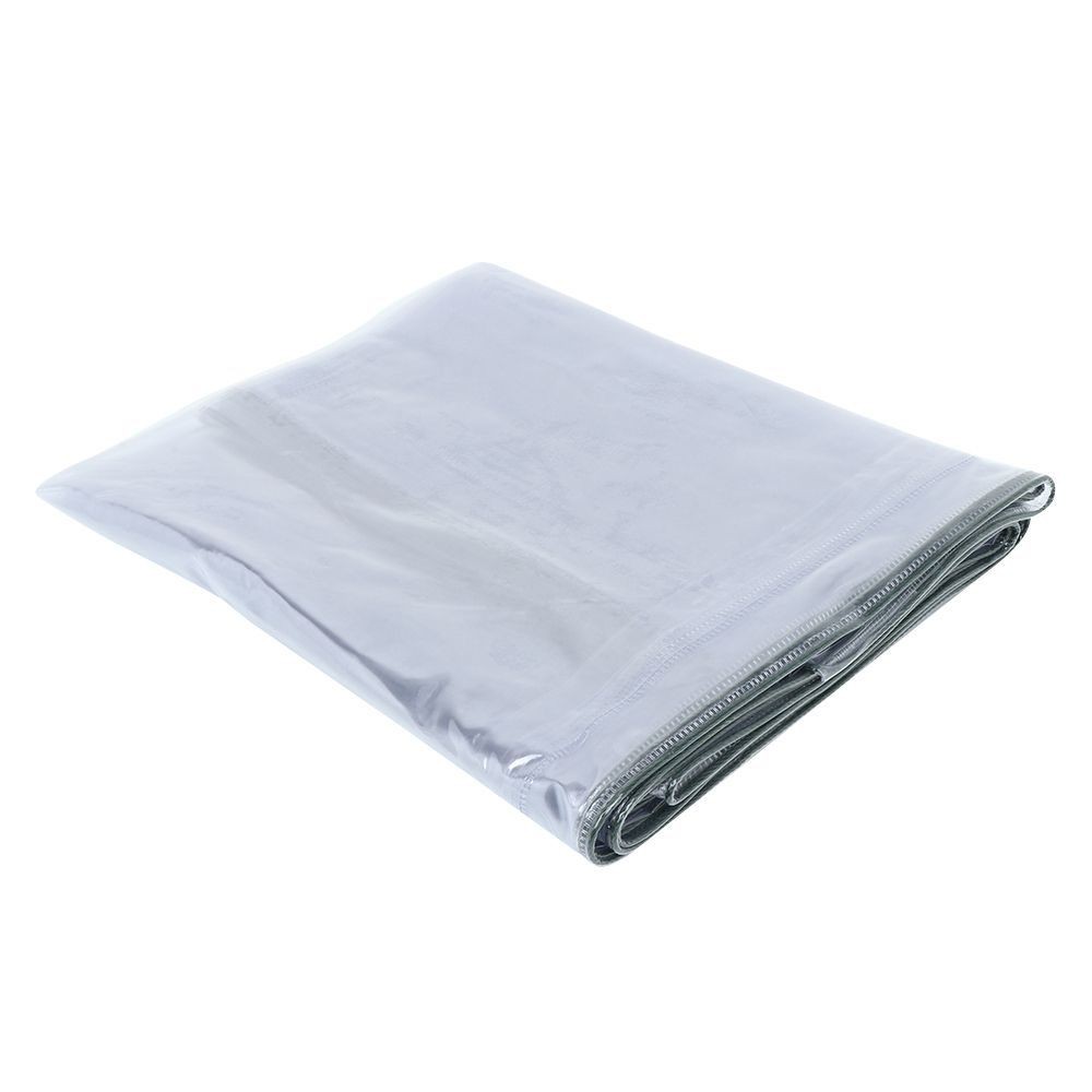 ผ้าใบพลาสติกปูบ่อ MPI 3ม.X4ม. สีใส พลาสติกคลุมวัชพืช อุปกรณ์ทำสวน TRANSPARENT PLASTIC CANVAS MPI 3X4M CLEAR