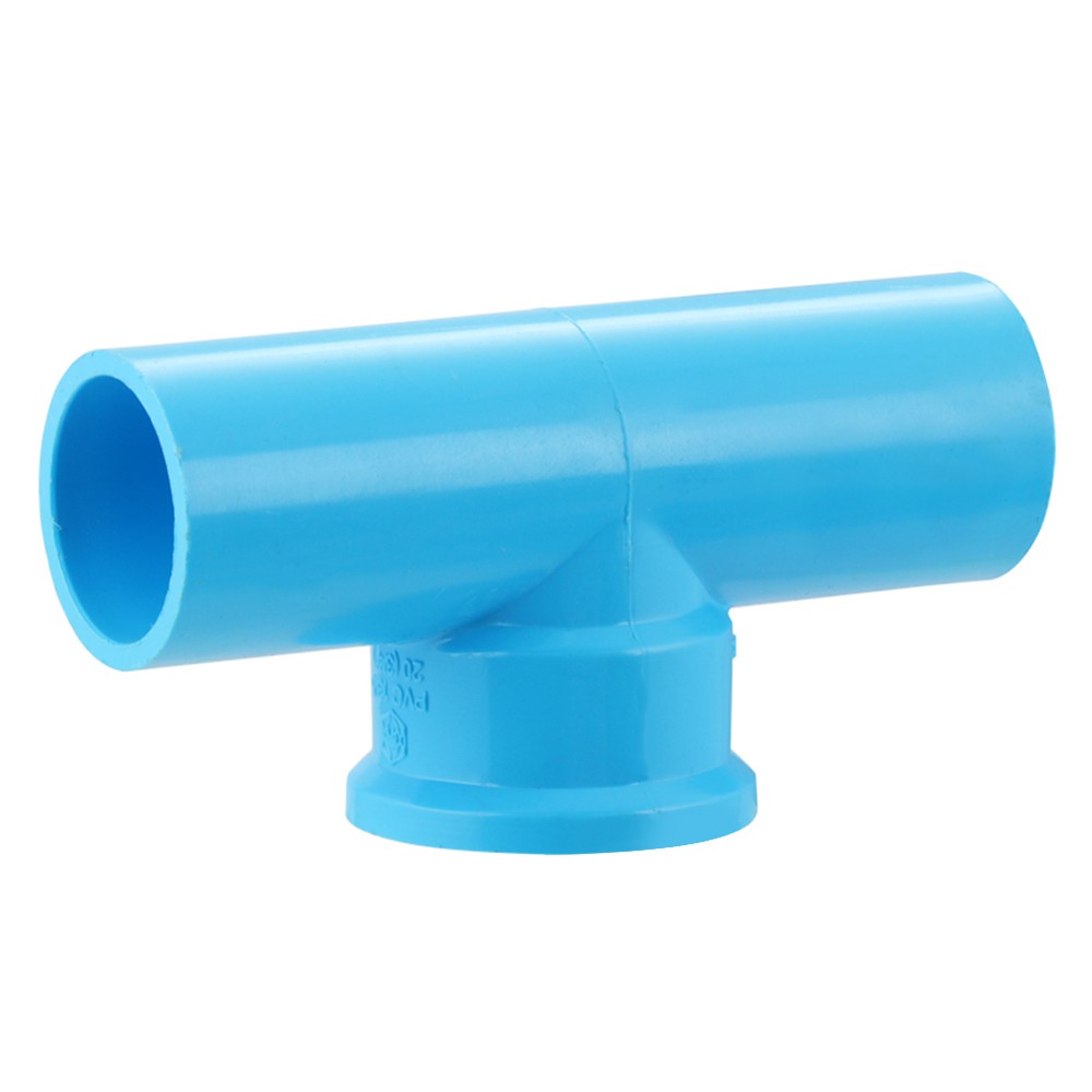 ท่อประปา ข้อต่อ ท่อน้ำ ท่อPVC ข้อต่อสามทางเกลียวใน-หนา SCG 3/4" สีฟ้า FPT TEE PVC SOCKET SCG 3/4" BLUE