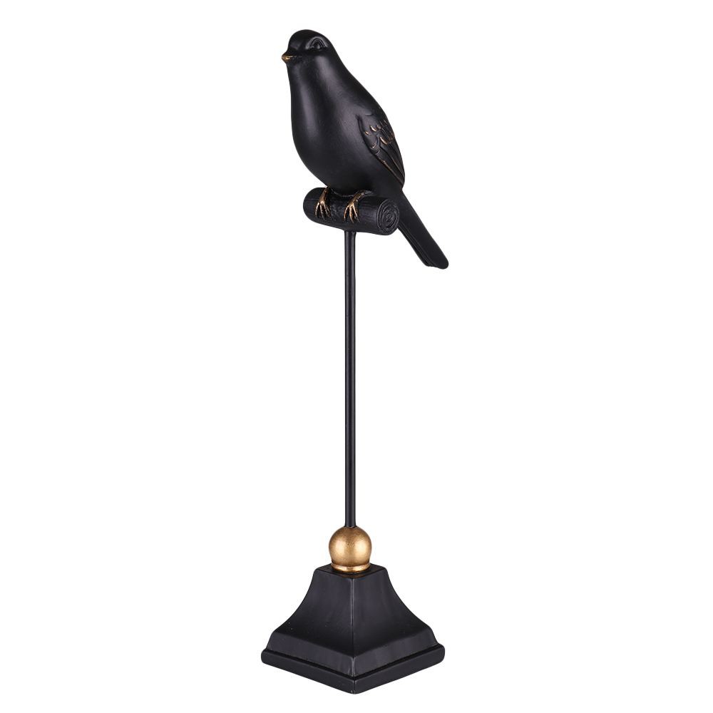 ของตกแต่ง HOME LIVING STYLE BLACK BIRD ไซส์ S 9.3X7.3 ซม. สีดำ อุปกรณ์ตกแต่งบ้านอื่นๆ