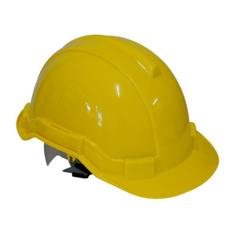 หมวกวิศวะกลาง HDPE ปรับเลื่อน REDHAND SC-03RHDPE-YL เหลือง Personal Protective Equipment