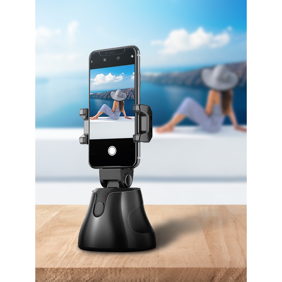 !!สินค้าขายดี!! ขาตั้งโทรศัพท์มือถือพร้อมระบบติดตามใบหน้า Auto Face Tracking Phone Holder