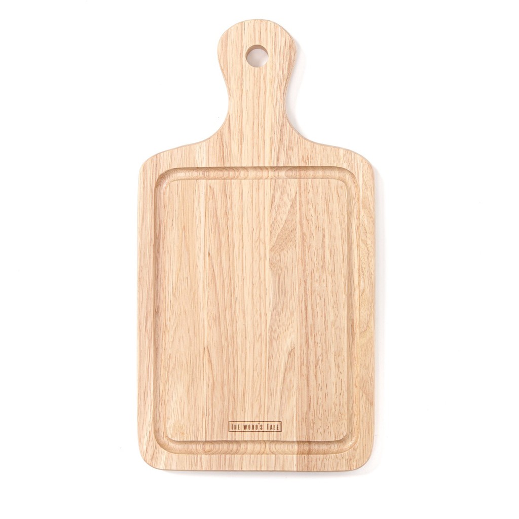 The Wood's Tale เขียงไม้ แท้ SERVING BOARD (M) สำหรับสับหั่นหรือเสิร์ฟอาหาร