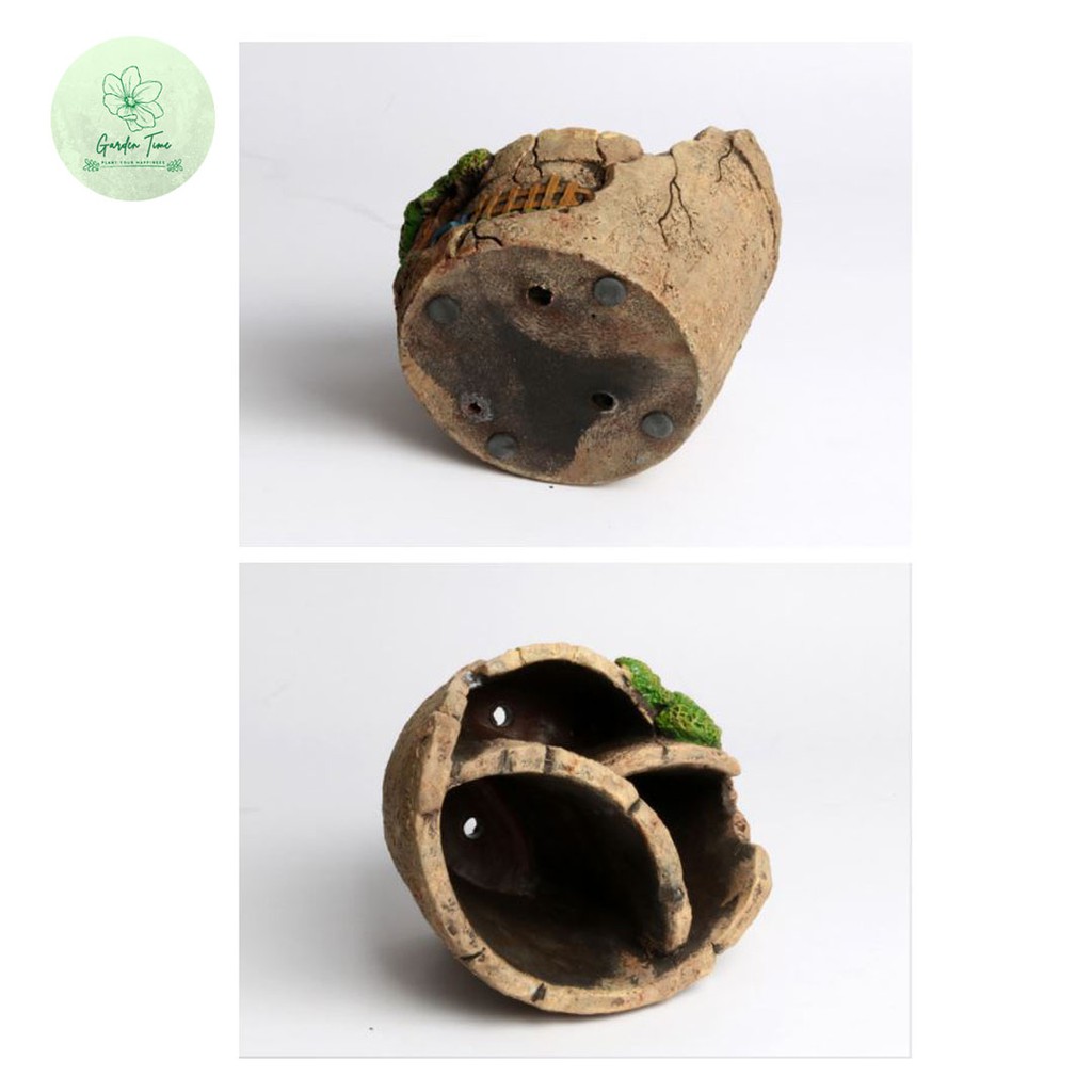 กระถางเรซินหลายชั้น กระถางเรชินหลายหลุม กระถางแคตตัส กระถางคอนโด กระถางไม้อวบน้ำ กระถางแตก สวนถาด จัดสวน