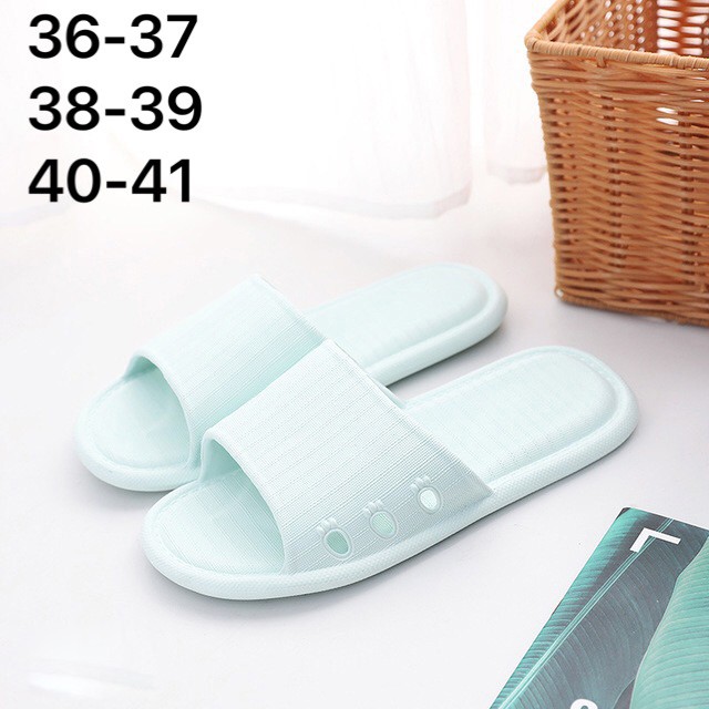 รองเท้าแตะ รองเท้ากันลื่น รองเท้าแตะ ใส่ในบ้าน และห้องน้ำ ทำจากยาง EVA เนื้อนิ่มมาก ใส่ได้ทั้งชายและหญิง