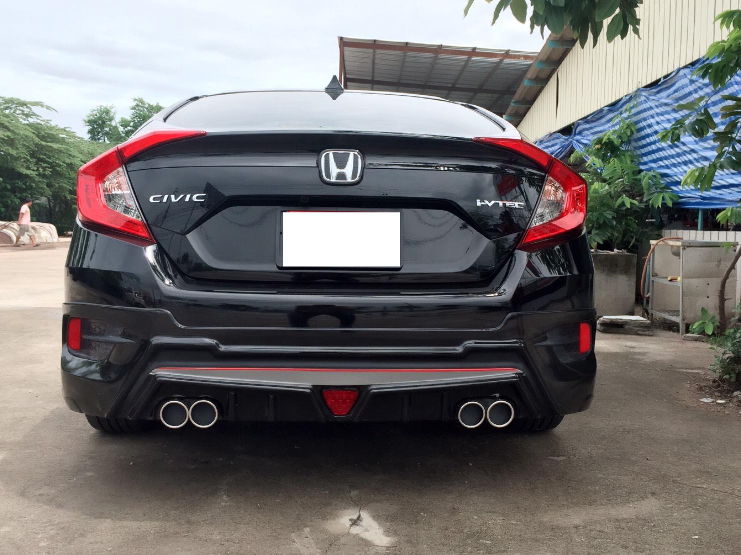 ชุดแต่งรถ สเกิร์ต-สปอยเลอร์ New Civic 2016 ทรง PS2 By OSR