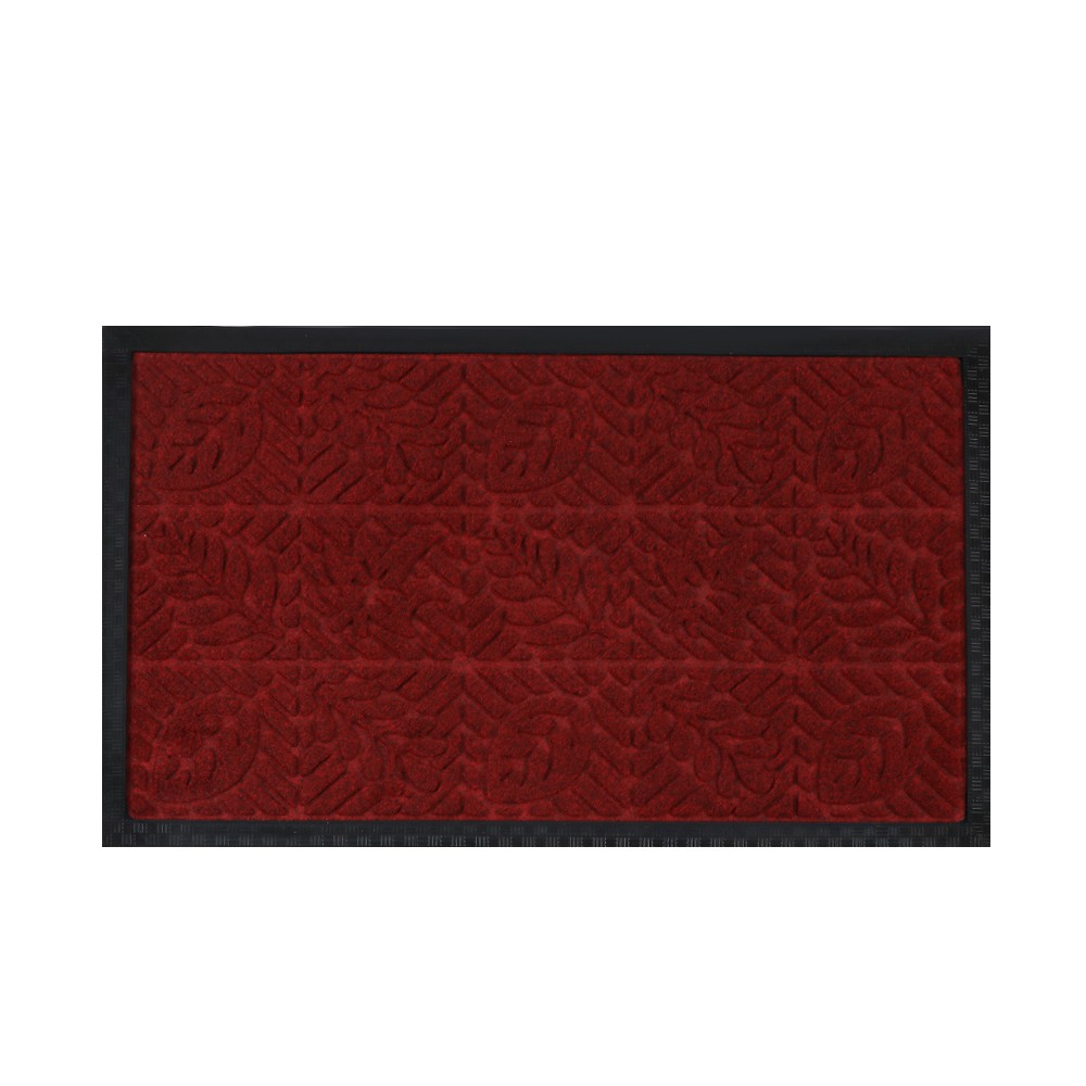 พรมปูพื้น พรมเช็ดเท้า พรมปูพื้น พรมภายนอก พรมเช็ดเท้าดักฝุ่น MX1039 44X74 แดง HOME LIVING STYLE