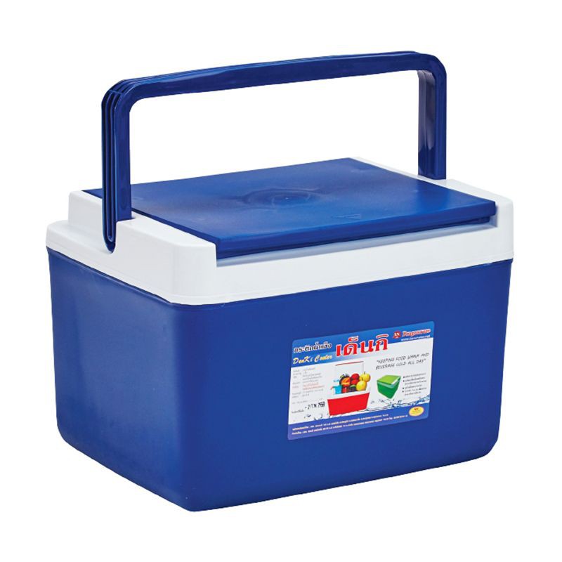 SN กระติกน้ำแข็งเหลี่ยม รุ่น 798-1 ความจุ 12 ลิตร สีน้ำเงิน