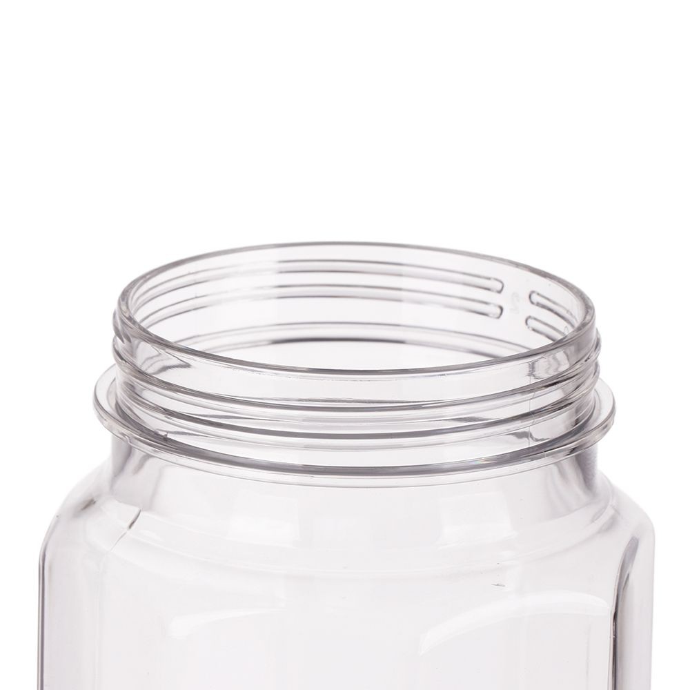 ขวดน้ำทรงแปดเหลี่ยมฝาเกลียวPET PIONEER 1.37 ลิตร สีฟ้า WATER BOTTLE OCTAGON SHAPE PET PIONEER 1.37L BLUE