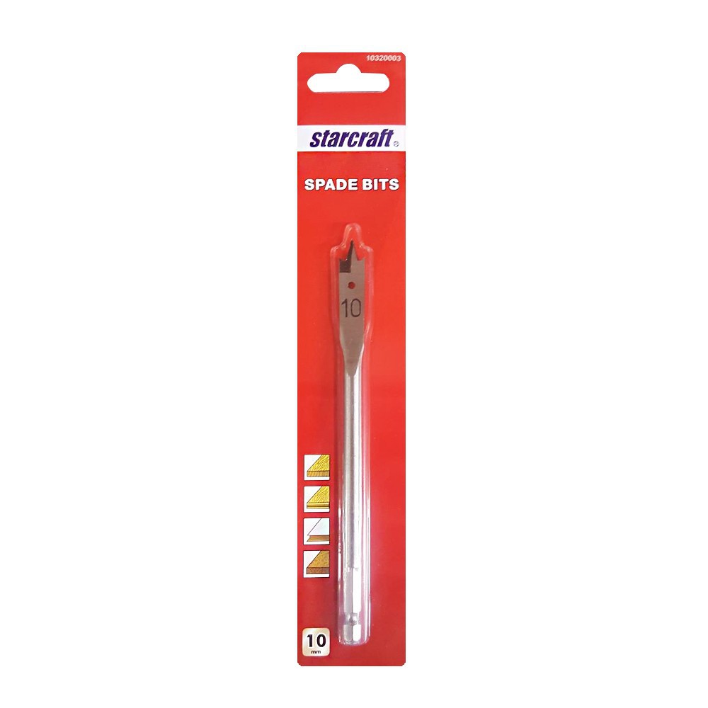 เครื่องมือช่าง สว่าน ดอกสว่าน ดอกเจาะไม้ STARCRAFT 10มิลลิเมตร 1ชิ้น WOOD DRILL BIT STARCRAFT 10MM 1EA