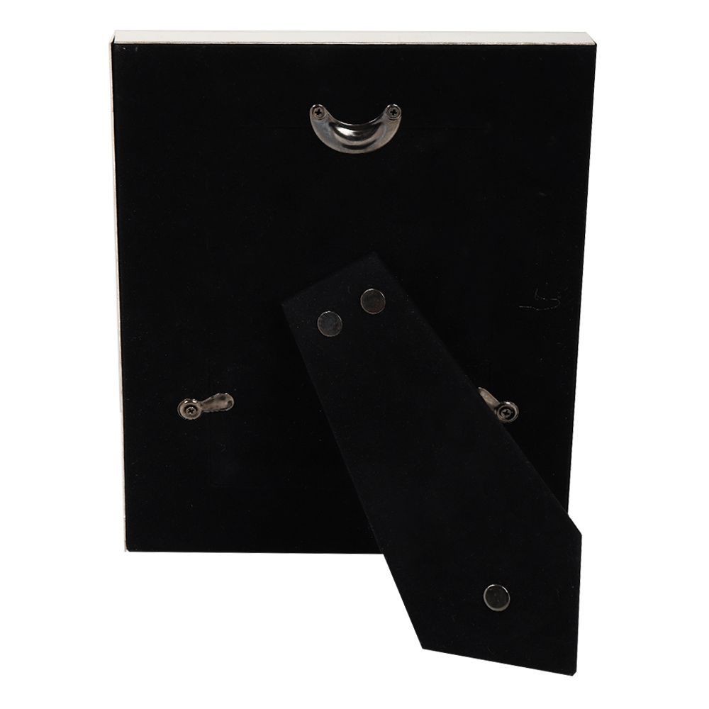 กรอบรูปไม้ HOME LIVING STYLE NETTO 8X10 นิ้ว สีเงิน กรอบรูป