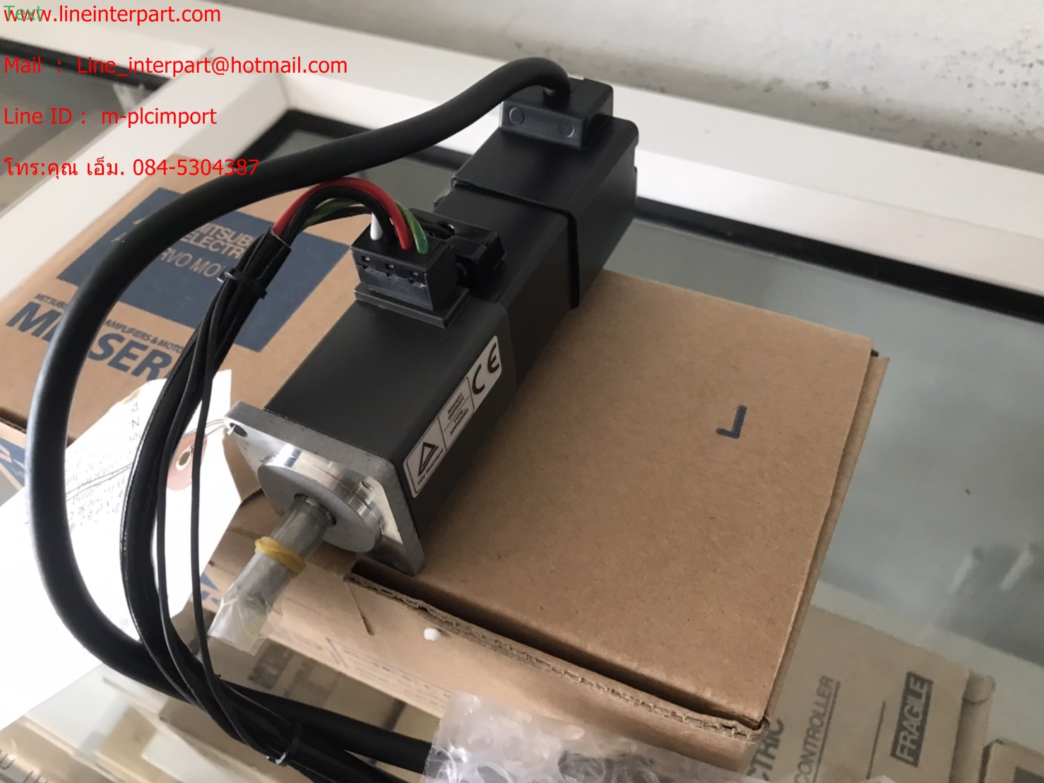 ขาย AC SERVOMOTOR MITSU HC-PQ13B