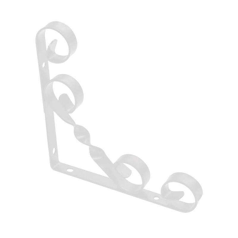 KASSA HOME แขนรับชั้นอเนกประสงค์ รุ่น CLASSIC-SCB150W ขนาด 15 x 15 x 1.2 ซม. สีขาว สวยงาม โดดเด่น ดูทันสมัย