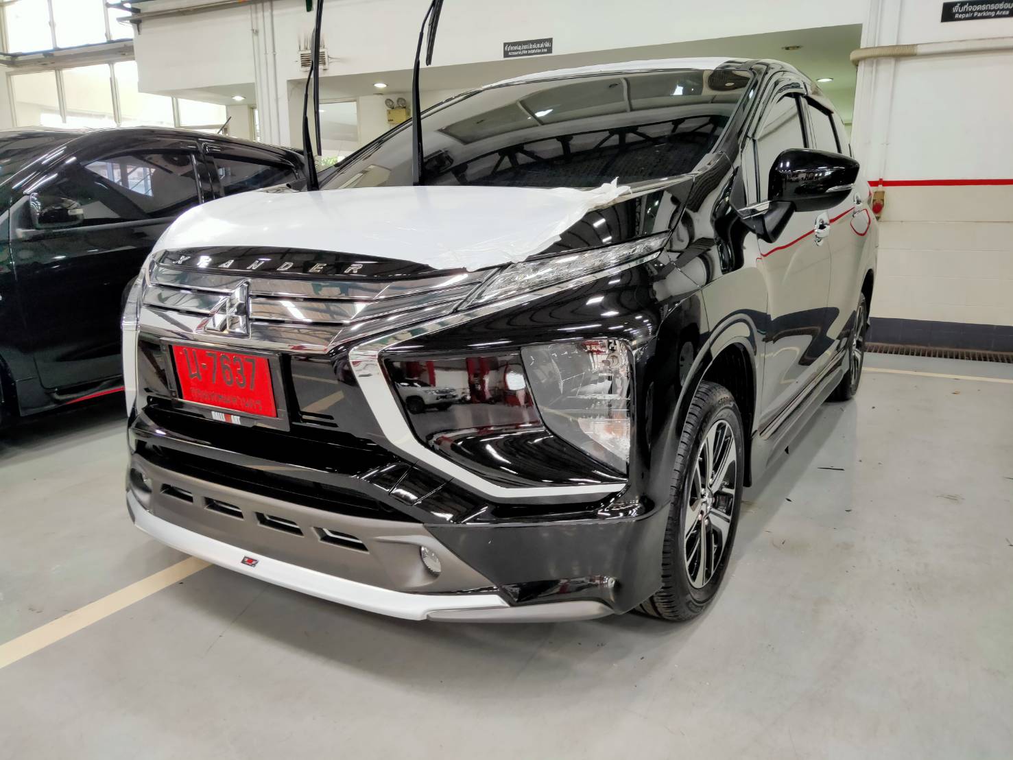 ชุดแต่งรถ-สเกิร์ต-อุปกรณ์แต่งรถ Mitsubishi Xpander ทรง SR-Limited By OSR