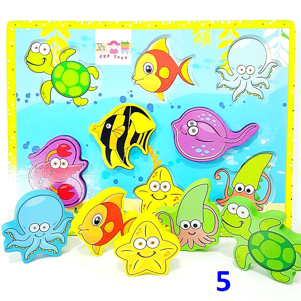 เซตกระดานนูน บล็อคไม้ลายต่างๆ (2 เเผ่น / เซ็ท)