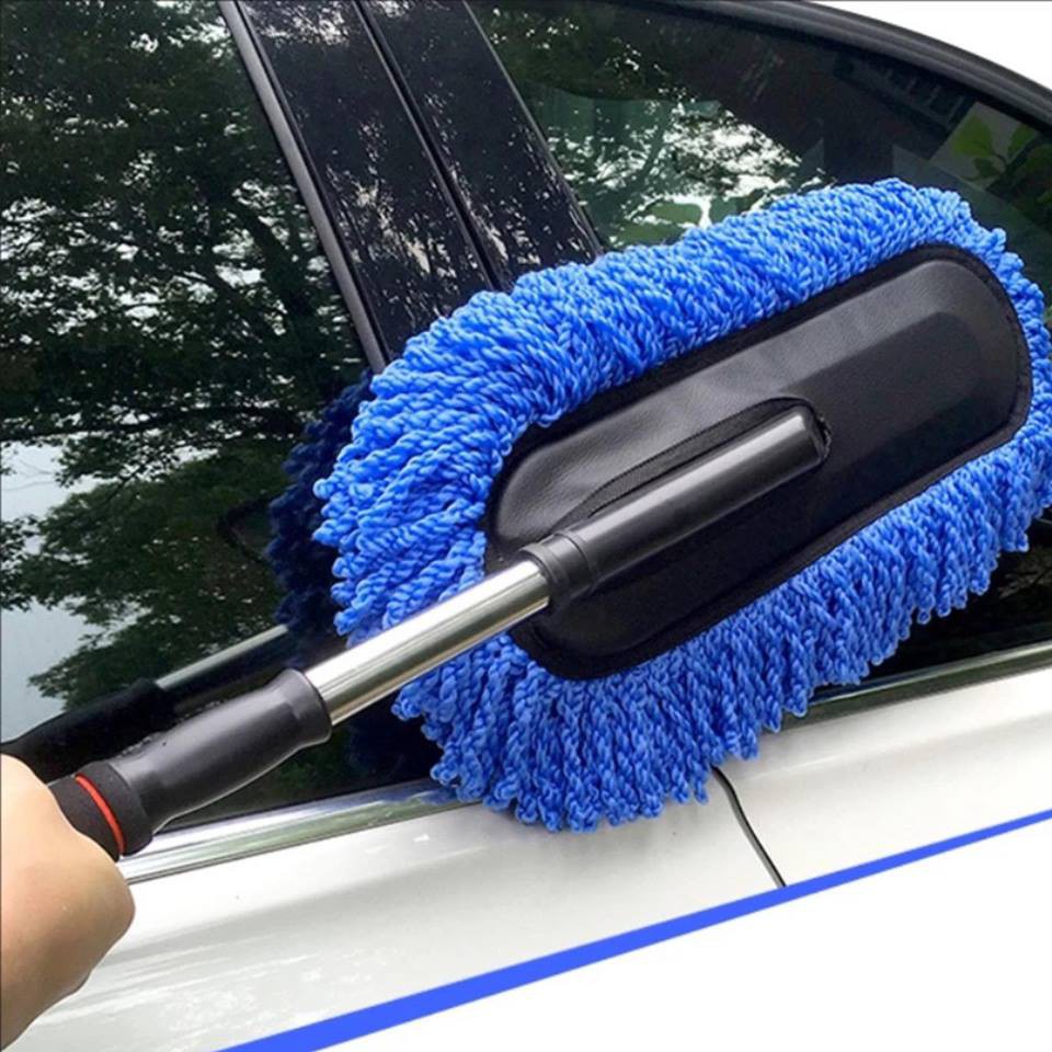 Gion - ไม้ปัดฝุ่นรถยนต์ ผ้าไมโครไฟเบอร์ ปรับขนาดได้ คละสี