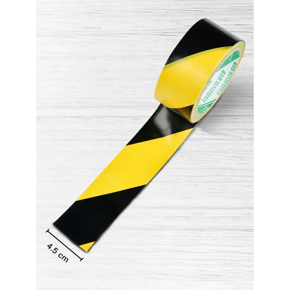 !!สินค้าขายดี!! เทปตีเส้นพื้น เทปพีวีซีตีเส้น เทปกั้นเขต PVC Floor Masking Tape