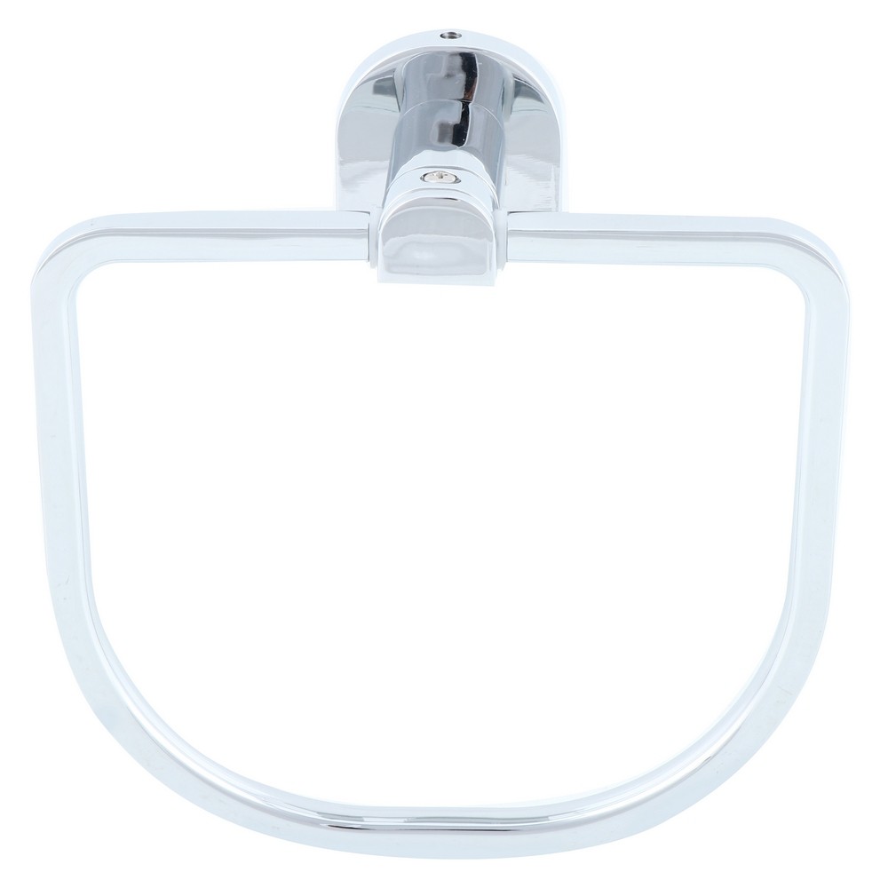 ห่วงแขวนผ้า HAFELE 495.80.041 สีโครม อุปกรณ์จัดเก็บภายในห้องน้ำ