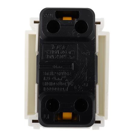 สวิตซ์ทางเดียว 1.5 ช่อง EVE 523220 สีขาว ผลิตจากโพลีคาร์โบเนตคุณภาพสูง ไม่ละลาย ไม่บิด ไม่งอ ไม่เบี้ยว