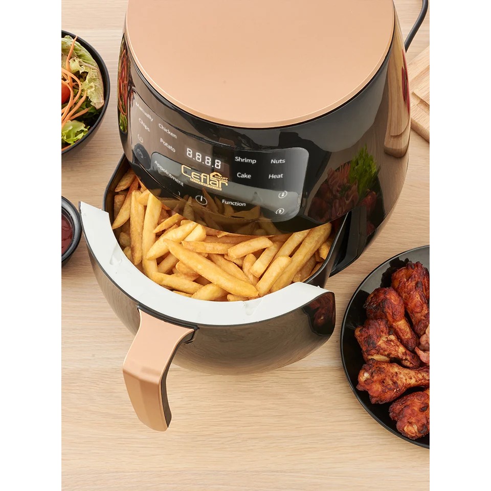 !!สินค้าขายดี!! CEFLAR หม้ออบลมร้อน 4.5 ลิตร CEFLAR Digital Air fryer 4.5 L