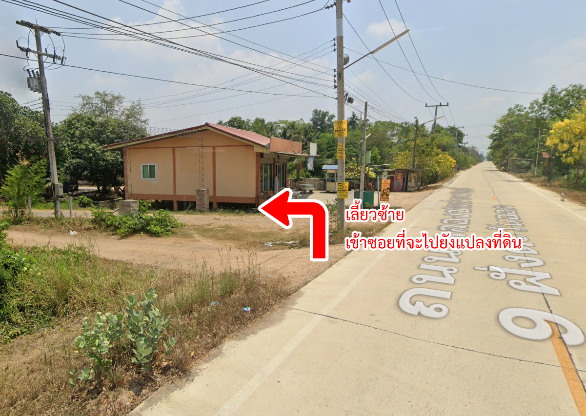 62109-ขายที่ดิน ถนนคลองเก้า คลองระพีพัฒน์ หนองเสือ ปทุมธานี