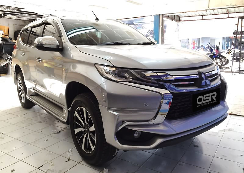 ชุดแต่งรถ สเกิร์ต-สปอยเลอร์ Pajero Sport 2016 ทรง J-TECK by OSR