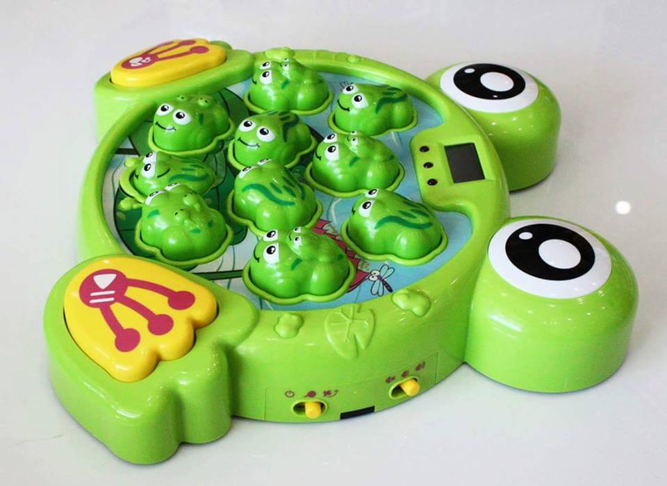 ของเล่นเสริมพัฒนาการเกมส์ตีกบเสริมพัฒนาการ Super Frog Game