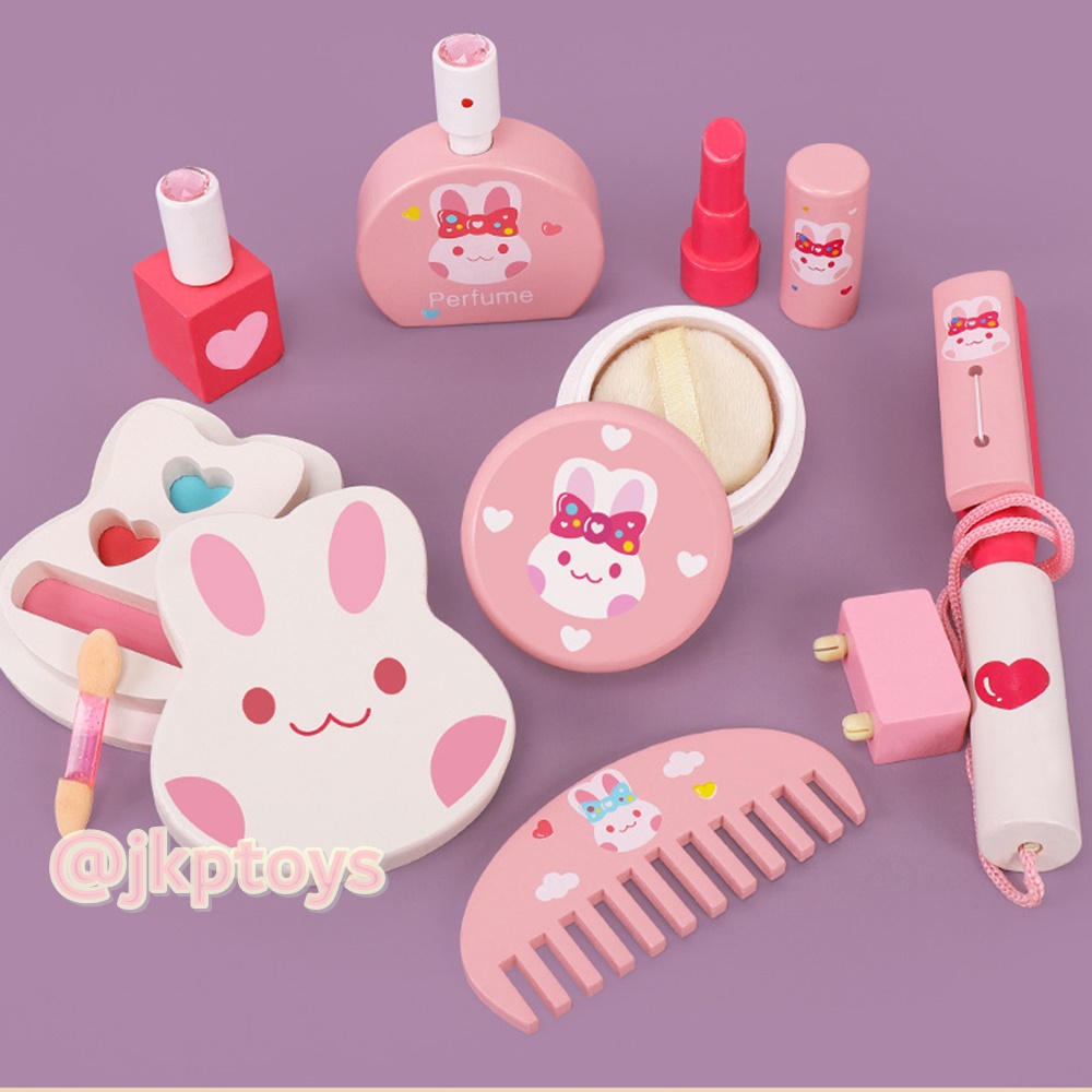 PlayTive Junior Kitchen Wooden Toy ครัวไม้เทาแดง สำเนา