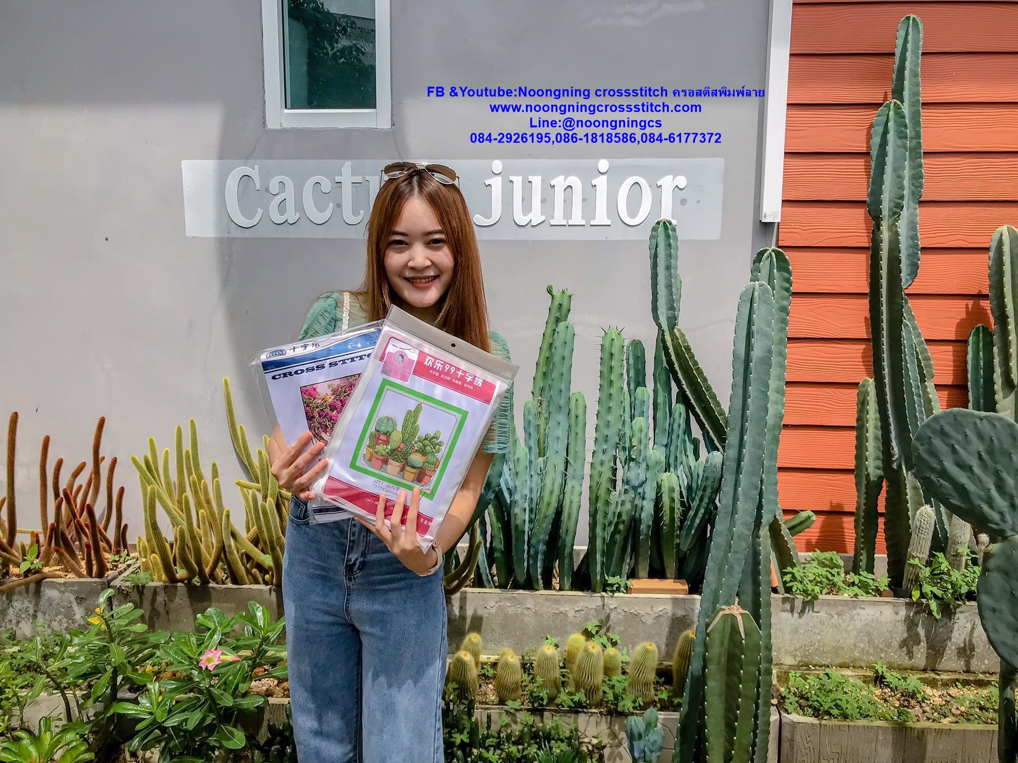 นาฬิกาดอกไม้ ชุดปักครอสติส พิมพ์ลาย ครอสติสจีน งานฝีมือทำที่บ้าน DIY