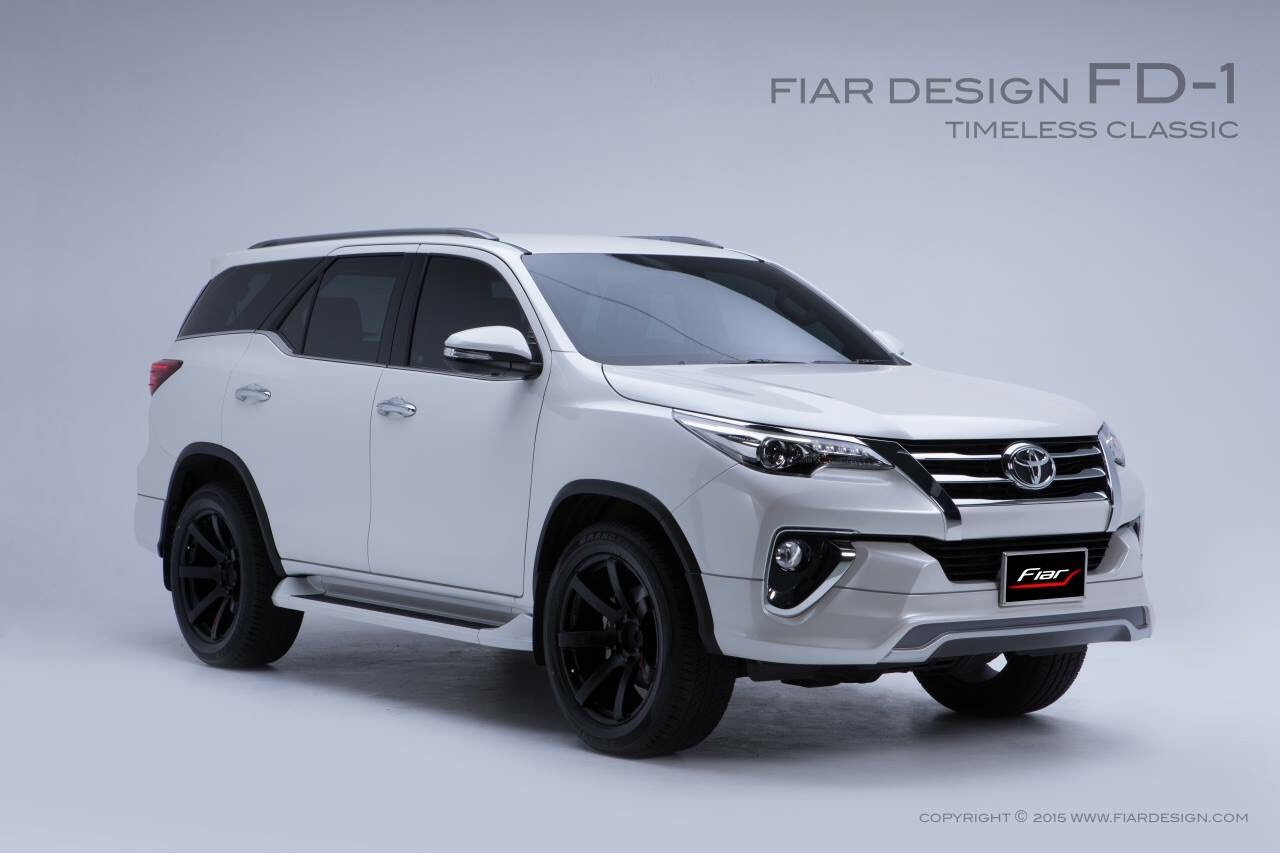 ชุดแต่งรถ สเกิร์ต-สปอยเลอร์ New Fortuner 2016 ทรง FD-1 (FiarDesign) by OSR