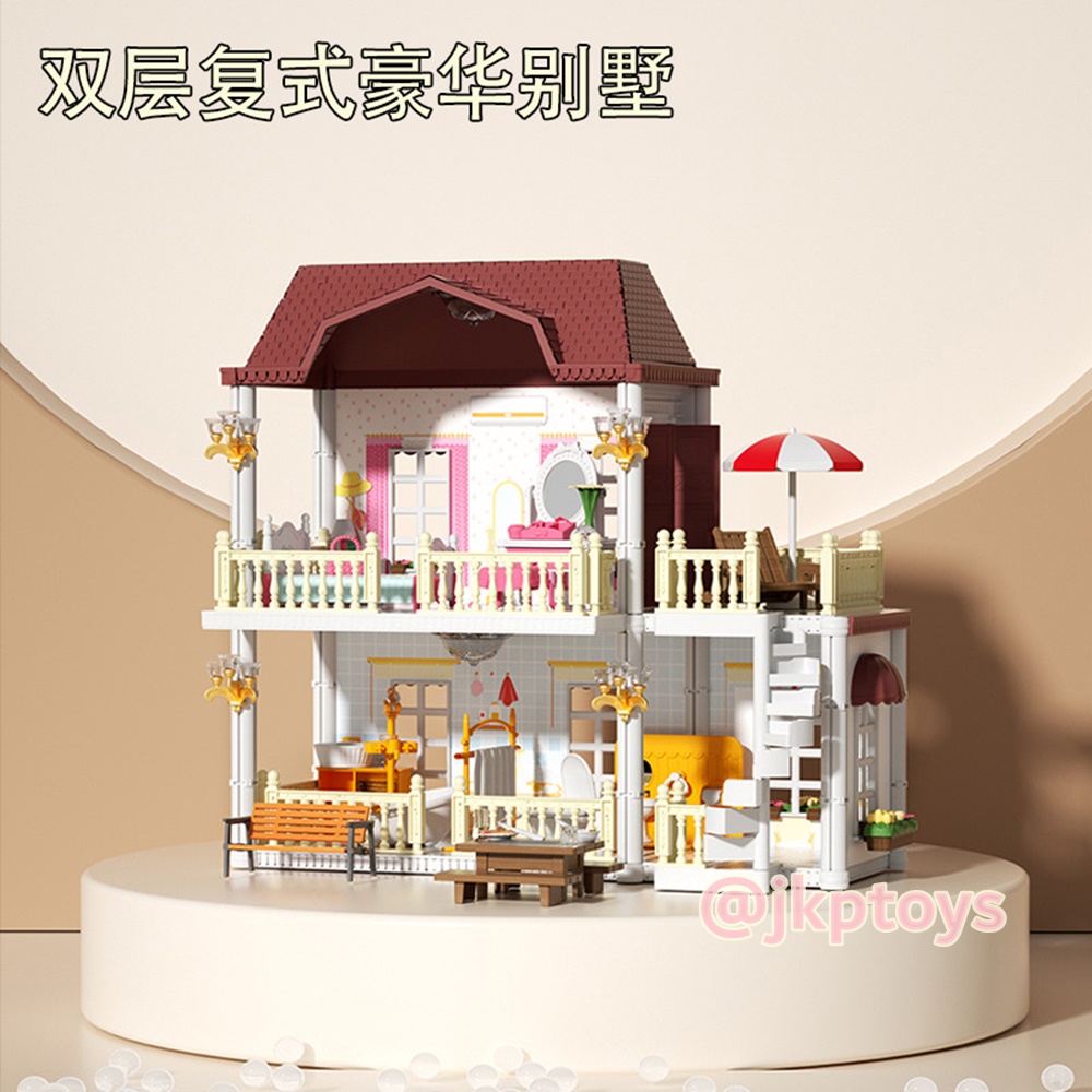 บ้านตุ๊กตา Koala Villa ห้องนอน ห้องน้ำ