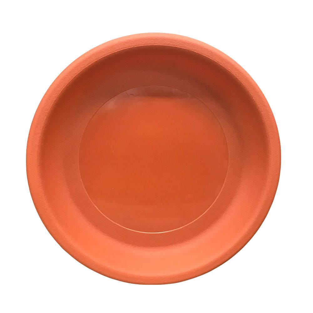 จานรองกระถางพลาสติก BABA 939 27 ซม. สี COTTA BABA SAUCER 939 27 CMCOTTA POT SAUCER