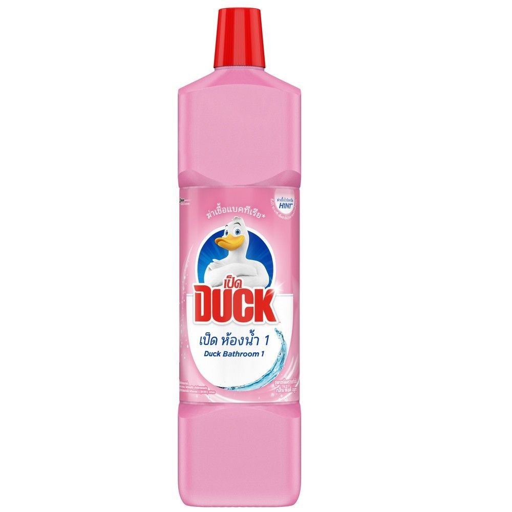 น้ำยาทำความสะอาดห้องน้ำ เป็ด 900 มล. สีชมพู DAILY CLEANER BATH DUCK 900ML PINK