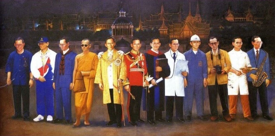 รัชกาลที่9 ศิริมงคล นำพาความสุขความเจริญมาสู่ทั้งครอบครัว ชุดปักครอสติส พิมพ์ลาย ครอสติสจีน งานฝีมือทำที่บ้าน DIY