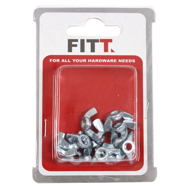 น็อตหางปลา 5 MM 10 ตัวอุปกรณ์ยึดติดสกรู, น๊อตและแหวน