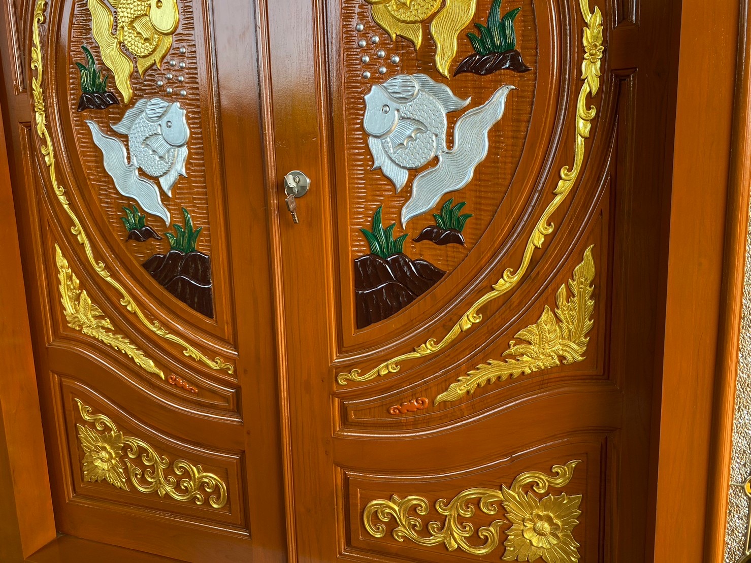 ประตูบานเลื่อน หน้าบ้านสวยๆ GS-88