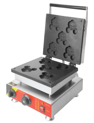 เครื่องทำวาฟเฟิล(รูปมิกกี้) 5 ชิ้น FR-NP509