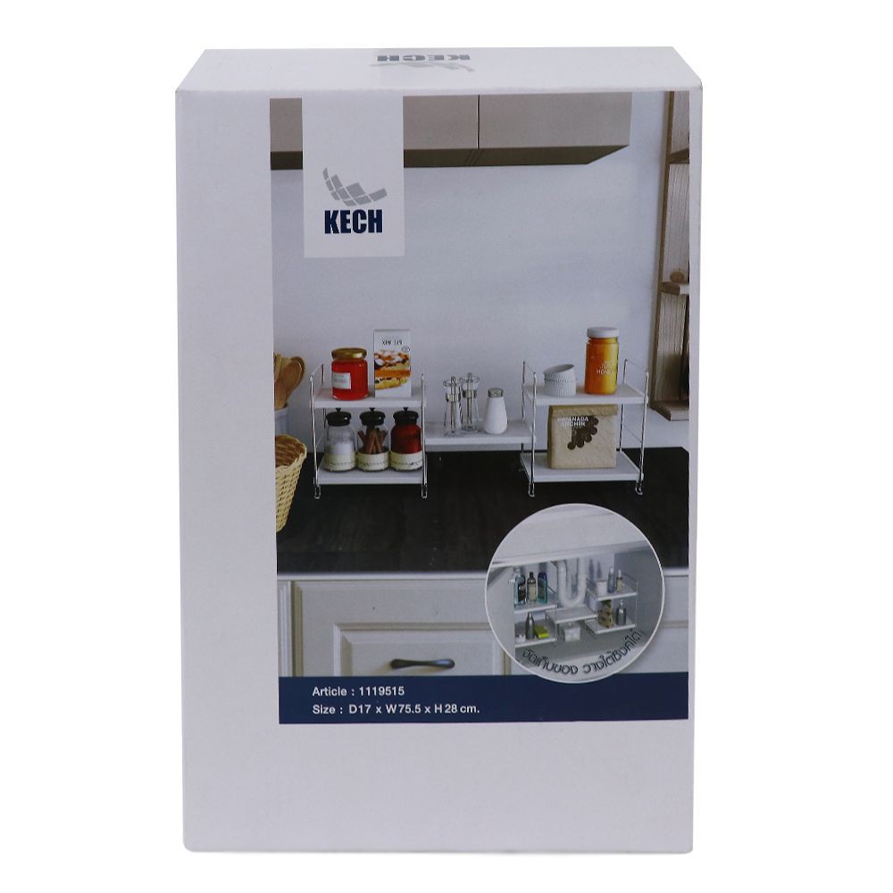 ชั้นวางของอเนกประสงค์ 5 ชั้น SMART LOOK XCB-6440 สีขาว KITCHEN RACK STAINLESS 5TIER WHITE