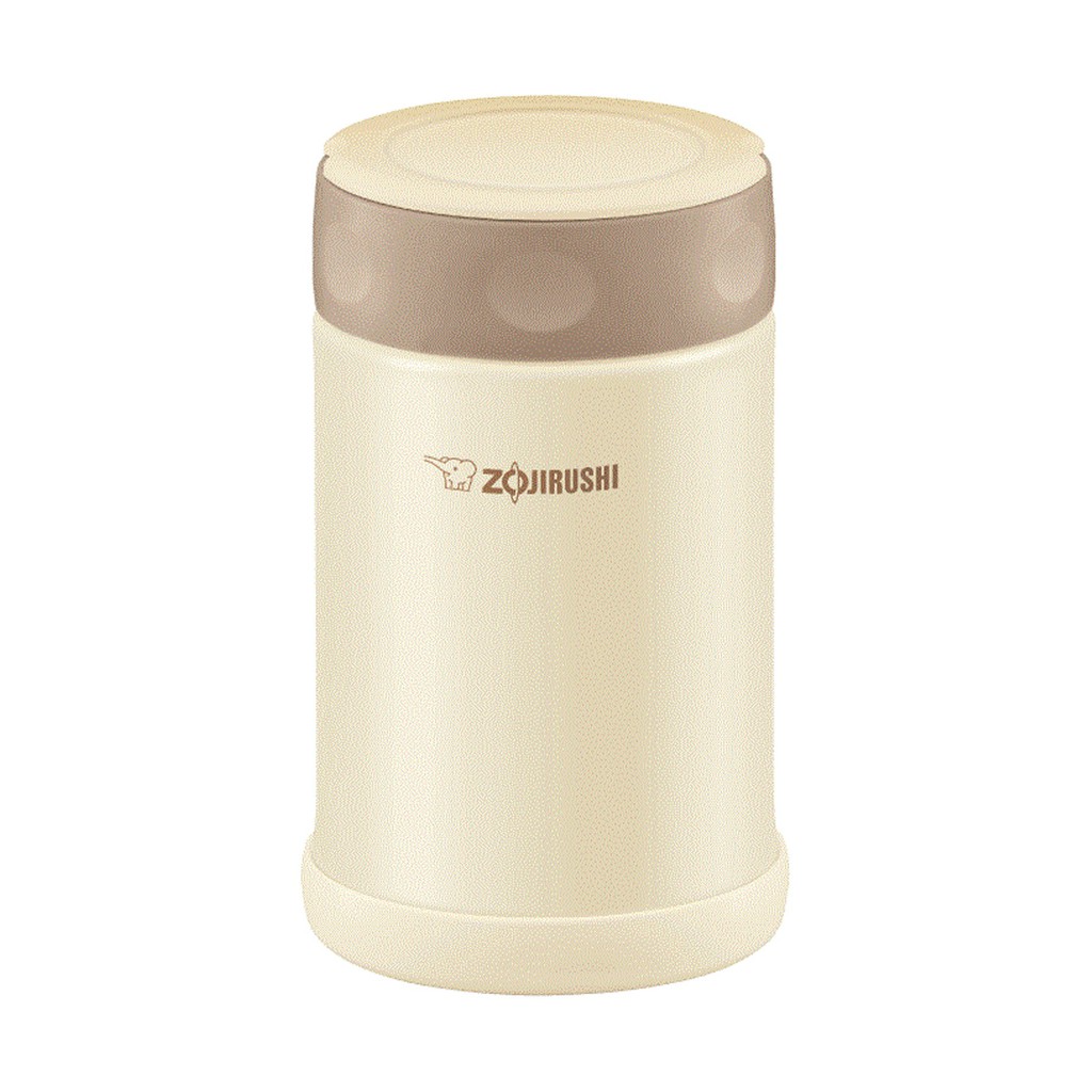 ZOJIRUSHI กระติกอาหารสุญญากาศ ขนาด 0.5 ลิตร สีครีม