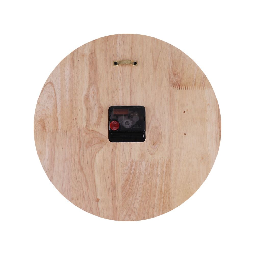 นาฬิกาแขวนไม้ HOME LIVING STYLE ARABIC 12 นิ้ว สีน้ำตาล นาฬิกา