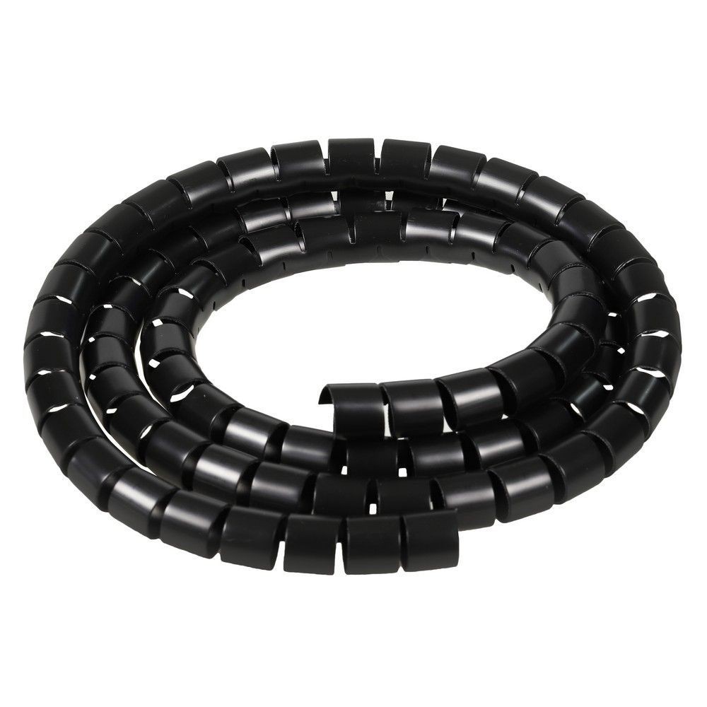 ชุดเก็บสายไฟพร้อมหัว SOLID 1.5M สีดำ ไส้ไก่