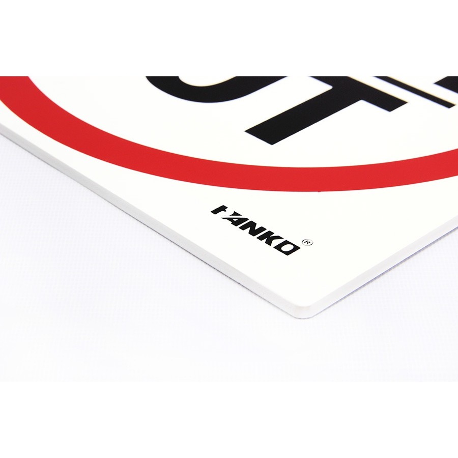 SA2111-ป้ายจราจร ออก/OUT ขนาด 30*30ซม PV5mm