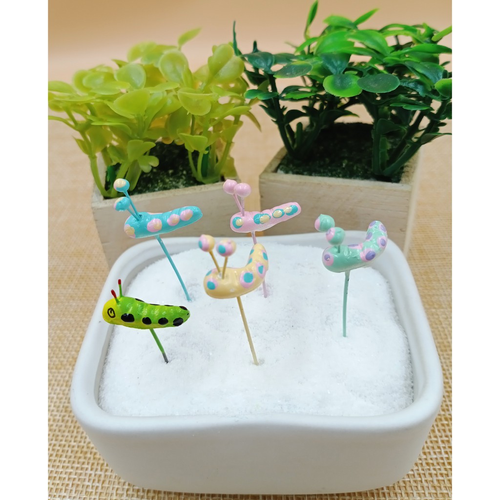 ตุ๊กตาจิ๋ว คละแบบ (((ขายส่งยกถุง 20 ตัว))) ปักสวนถาด ปักกระถาง แต่งสวนถาด แต่งกระถาง (ราคาต่อ 1 แพ็ค มี 20 ตัว)