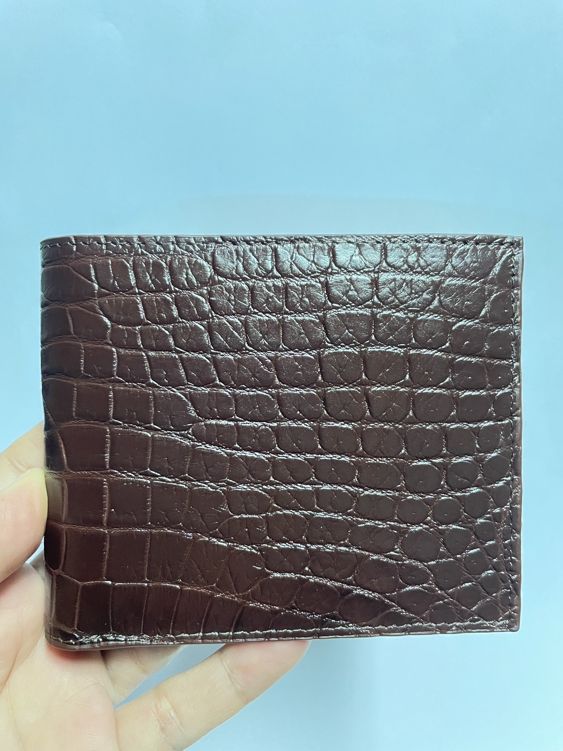 กระเป๋าหนังจระเข้ หนังท้อง