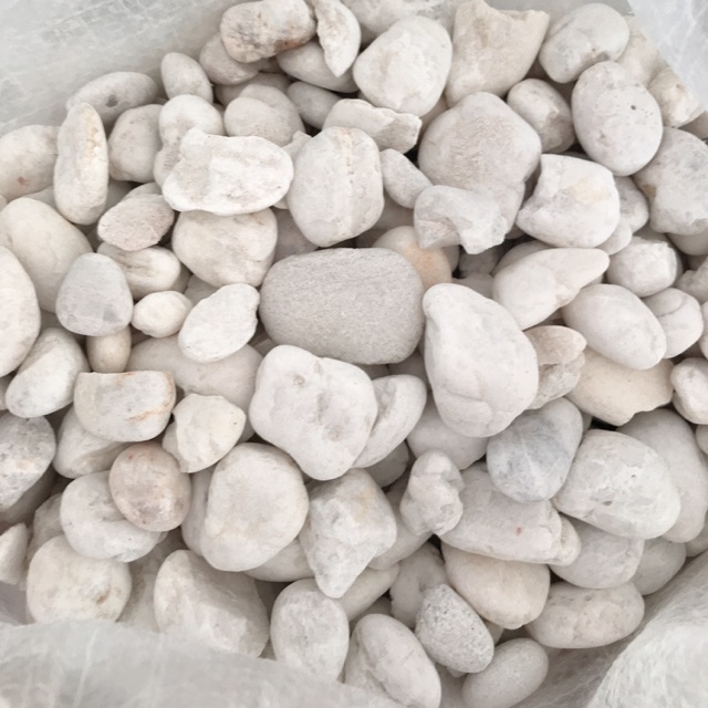 หินขาว หินน้ำตาล หินแต่งสวน ไม่ได้คัด 🔥กิโลละ 20 บาท🔥