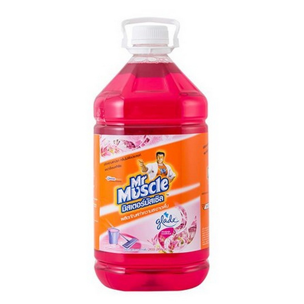 น้ำยาถูพื้น 5 ลิตร MR.MUSCLE ฟลอรัล เพอร์เฟ็คชั่น DAILY CLEANER MR.MUSCLE 5L FLORAL PERFECTION