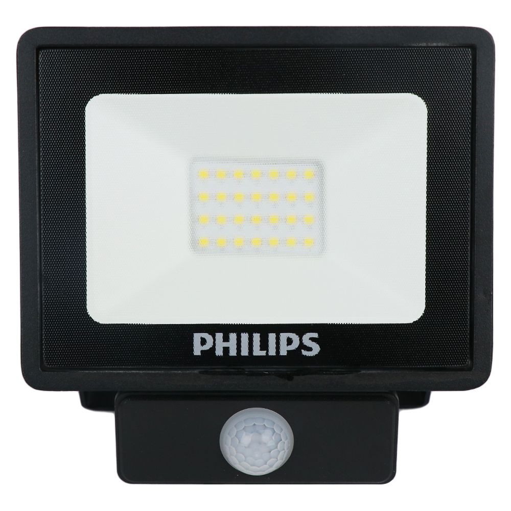 สปอร์ตไลท์ภายนอก LED PHILIPS BVP150 คูลไวท์ 20วัตต์ เซนเซอร์ อะลูมิเนียม โมเดิร์น สีดำ ไฟตกแต่งสวน ไฟภายนอก
